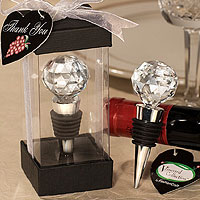 Bouchon Vin Boule Cristal Cadeau