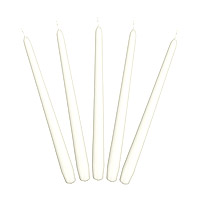 10 Bougies Flambeaux Luxe 24 cm