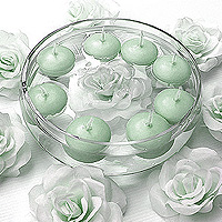 Bougie Flottante Sauge Green Mariage