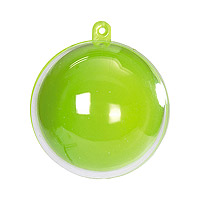 Boule Pvc 5cm CouleurVert Anis Contenant Dragée