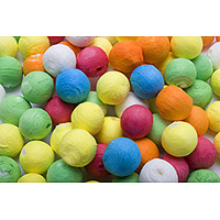 Le Sachet de 100 Boules en Papier pour Sarbacanes