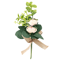 Bouquet 2 Renoncules Champêtre de Décoration