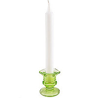 Chandelier Verre Translucide Ciselé Vert Anis