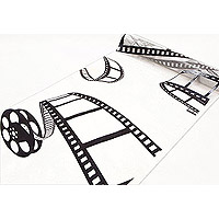Le Chemin de Table en Organza Thème Cinéma