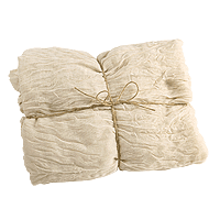 Chemin de Table Cheesecloth Beige Sable