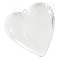 Coeurs Pvc Transparent Décoration Mariage