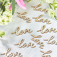 Confetti en Bois Love