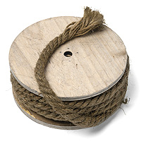 La Bobine en Bois de Grosse Corde Marin 7m