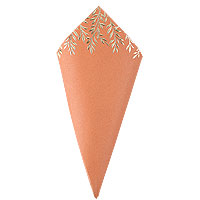 Cone Terracotta Sortie Eglise ou Déco Mariage