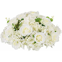 Couronne Fleurs Blanches Decoration Mariage