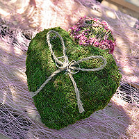Coussin Coeur Mousse