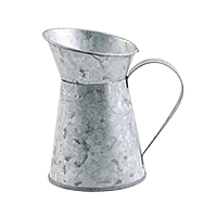 Cruche à Lait en Zinc 10cm