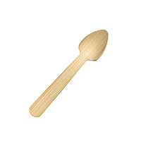 Mini cuillère cocktail bambou biodegradable 9 cm par 24-Adiserve