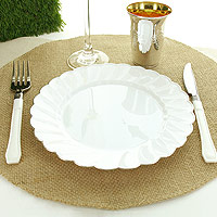 Set de Table Rond en Jute Naturelle x1