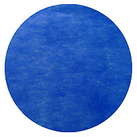 10 Sets Table Ronds Tissu Intissé Bleu Marine