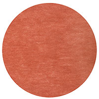 Dessous d'Assiette Ronds Tissu Intissé Terracotta x50