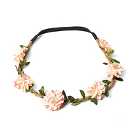 Headband Couronne de Fleurs Nude Champêtre