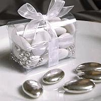 Dragée Chocolat Argent Mariage 500g