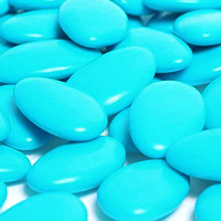 Dragée Chocolat Suprême 500gr Pas Chère Turquoise