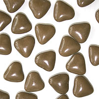 Dragées Petits Coeurs Chocolat Discount Moka 500gr