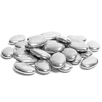 500g Dragées Chocolat Argent Métallisé 70% Cacao