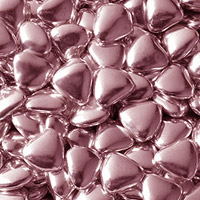 Dragées Petits Coeurs Chocolat Rose Gold 500gr