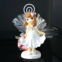 Figurine Communion Fille avec Dragées Communion