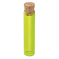 Tube Eprouvette Dragees Discount Vert Anis