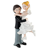 La Figurine des Mariés BD Heureux Mariée dans les Bras