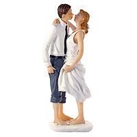 Figurine Mariage Pieds dans l'Eau