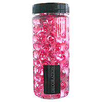 Flacon Perles d'Eau Décoration Vases Mariage Fuchsia