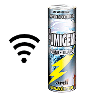 Fumigène Électrique à Distance Blanc 1 Min