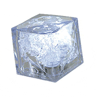 Cube Glaçon Lumineux Led Etanche de Décoration x1