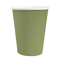 Gobelet Carton Vert Sauge Green