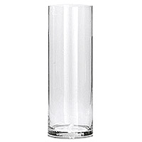 Grand Vase Verre Déco Florale 40 cm Haut