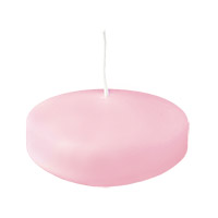 Grande Bougie Flottante 8cm Rose