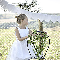 Guirlande Coeurs Blanc