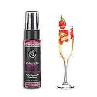 Huile de Massage Chauffant Fraise Vin Pétillant 35 ml