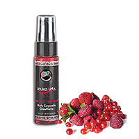 Huile de Massage Chauffant Fruits Rouges 35 ml