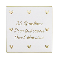 Jeu Animation 35 Questions Animation Mariage Blanc et Or
