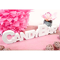 Lettres en Bois Candy Bar