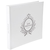 Livre d'Or Blanc Mariage Just Married
