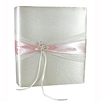 Livre d'Or Mariage Papillon Strass