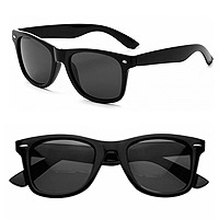 Lunettes de Soleil Noires Style Wayfarer pas cher