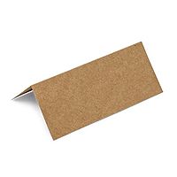 Marque Place Kraft Chevalet Carton