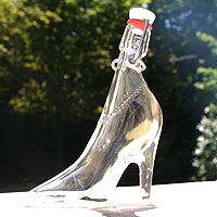 Lot de 6 Mignonettes en Verre Soulier Cendrillon