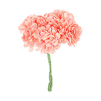 Mini Bouquet Hortensias Rose Déco