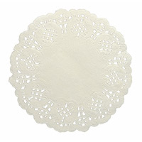 Napperons Papier Dentelle Ronds 11cm