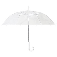 L'Ombrelle Parapluie Transparente de la Mariée