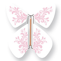 Papillon Magique Fleur Baroque Rose